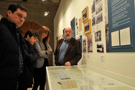 Imagen: Visita de los representantes de las administraciones organizadoras