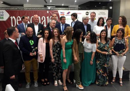 Los premiados.