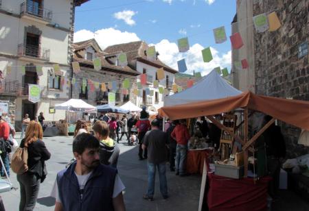 Imagen: Ambiente que se ha vivido en el mercado agroalimentario de Hecho