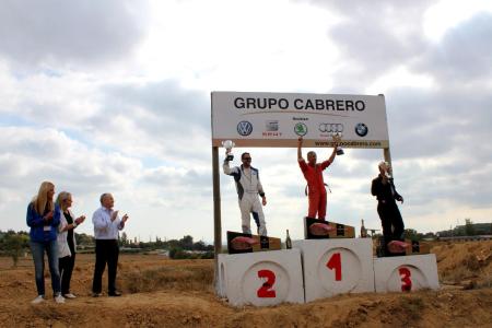 Entrega trofeos campeonato de España de autocross, en Esplús