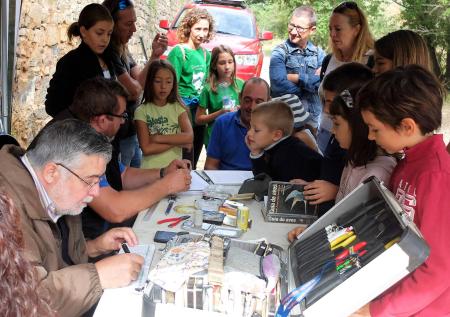 Taller de anillamiento de aves como parte del programa Biodiver