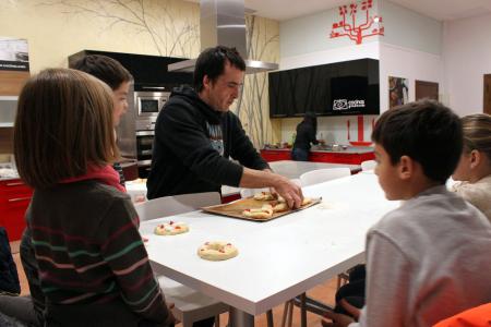 Imagen: Taller-infantil impartido en el Gastroespacio por Paco Oliva