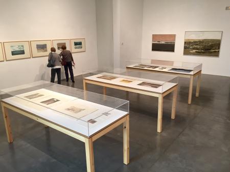 Imagen: Una de las últimas exposiciones con las obras donadas por José Beulas. CDAN