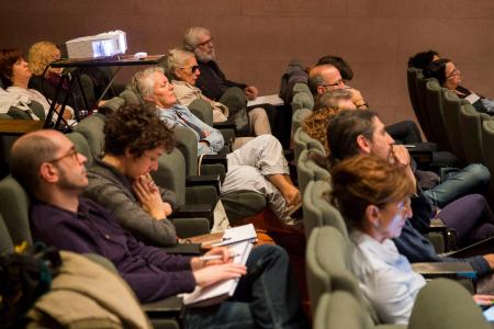 Olvido García pone fin al seminario. DPH Javier Broto