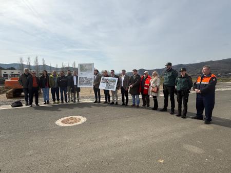 Colaboración institucional para poner en marcha la helisuperficie 24 horas de Graus