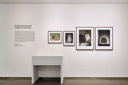 Línea P. Los bunkers del Pirineo. Vista de la exposición. © Iñaki Bergera