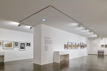 Línea P. Los bunkers del Pirineo. Vista de la exposición. © Iñaki Bergera