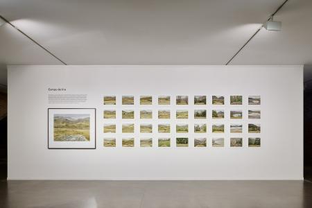 Línea P. Los bunkers del Pirineo. Vista de la exposición. © Iñaki Bergera
