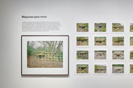 Línea P. Los bunkers del Pirineo. Vista de la exposición. © Iñaki Bergera