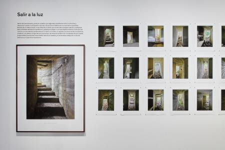 Línea P. Los bunkers del Pirineo. Vista de la exposición. © Iñaki Bergera