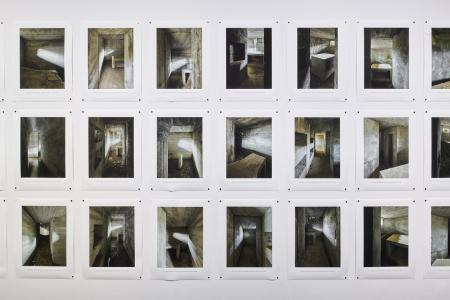 Línea P. Los bunkers del Pirineo. Vista de la exposición. © Iñaki Bergera