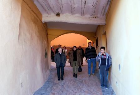 Inauguración Portal Bajo en la Puebla de Castro 