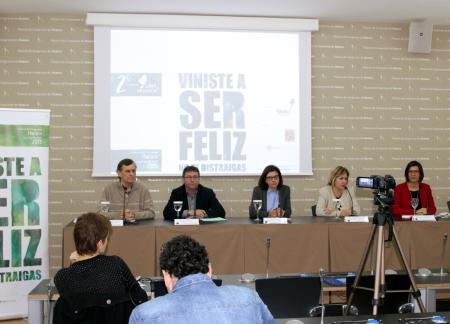 Un momento de la presentación del Congreso Salud y Conciencia 