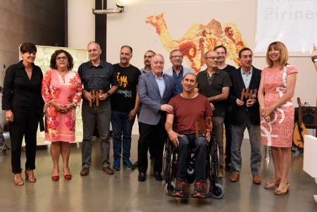 Imagen: Entrega de los Premios Pirineos Sur.