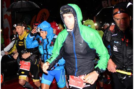 Gran Trail, primer grupo en la salida