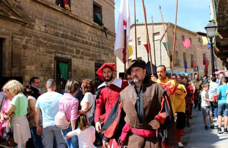 Feria del Renacimiento en Fonz ambiente.