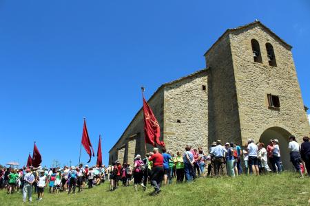 Romería de Santa Orosia, ambiente.