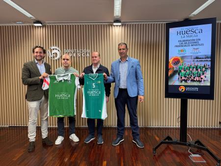 La Diputación refuerza el deporte base con el patrocinio de las selecciones provinciales de baloncesto y voleibol