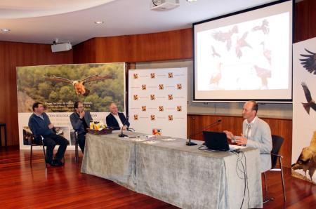 Imagen: La Diputación ha acogido la presentación de los resultados del Pirineos Bird Center