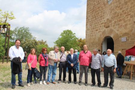 Imagen: El Presidente de la Diputación de Huesca asiste a la romería de Santa...