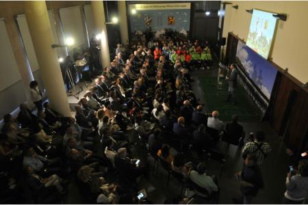 Presentación de la campaña Huesca La Magia del Fútbol