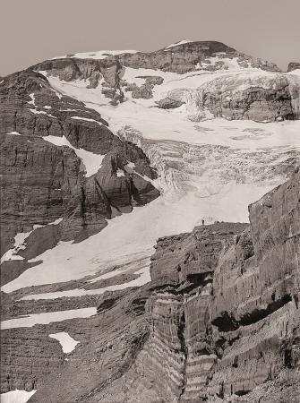 Lucien Briet. Le Mont-Perdu au-dessus les murailles. 23 de julio de1897
