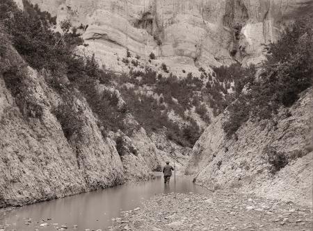 Lucien Briet. Barranco de Mascún – Le pas du bain de pieds. 18 de agosto de 1904