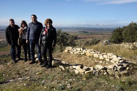 Apertura línea fortificada de Aragón en Fonz. F. J. Blasco