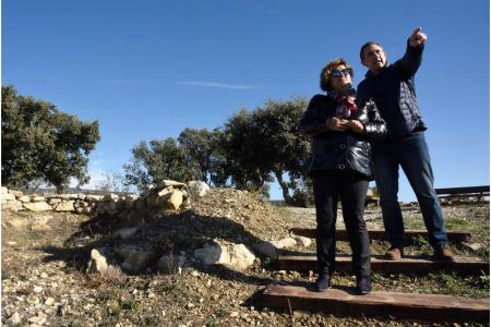 Apertura línea fortificada de Aragón en Fonz. F. J. Blasco