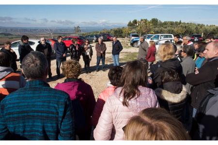 Apertura línea fortificada de Aragón en Fonz. F. J. Blasco