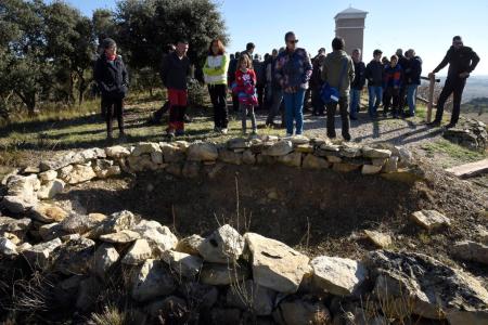 Apertura línea fortificada de Aragón en Fonz. F. J. Blasco