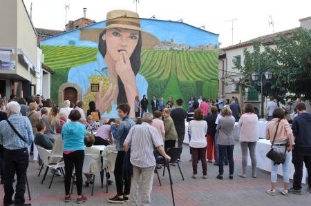 Inauguración del Mural de Salas Bajas. P. OTIN