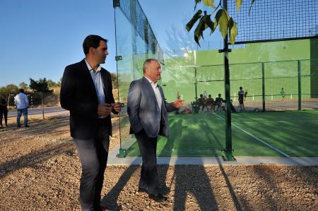 Inauguración del Mural de Salas Bajas. P. OTIN