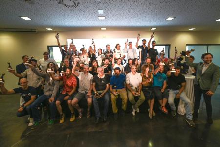 Foto de familia del sector de la aventura en la bodega SOMMOS