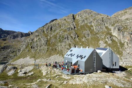 Inauguración del refugio de Cap Llauset. F. J.BLASCO