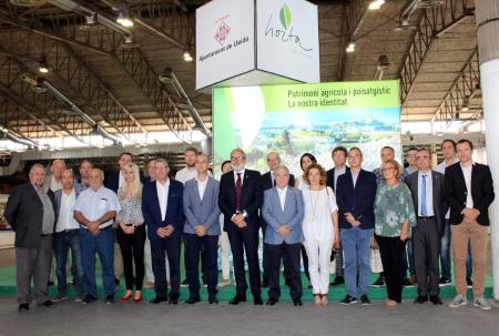 Imagen: Los participantes en el encuentro en la Fira de Lleida