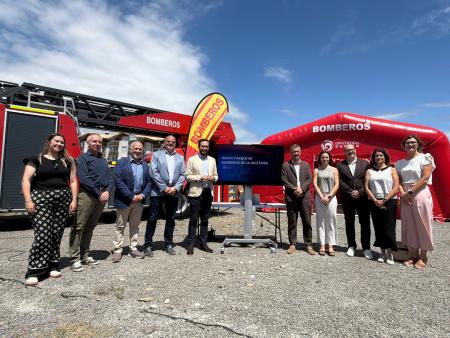 Diputación y ayuntamiento de Jaca acuerdan la cesión del terreno para el futuro parque de bomberos
