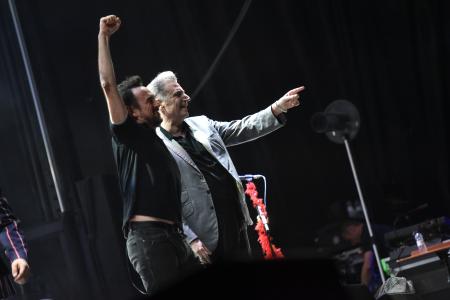 Gran ambiente en el concierto de Loquillo en Fraga