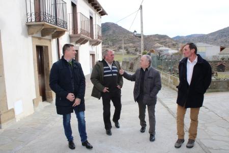 Visita de DPH a varias localidades del municipio de Bailo