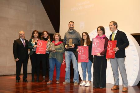 Acto de entrega del XXI Galardón y Premios Félix de Azara,