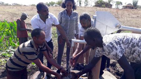 Fundación Canfranc, proyecto agua potable kotoroletk