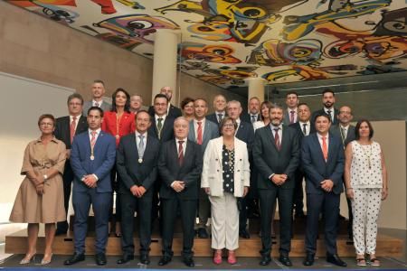 Los diputados que forman la corporación provincial