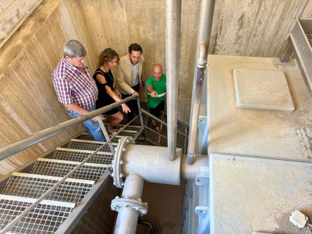 Diputación y Ayuntamiento de Lanaja invierten 83.000 euros para mejorar la calidad del agua