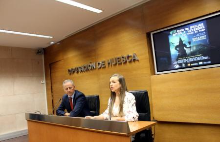 Imagen: Luis Estáun y Lucía Guillén presentan la séptima edición de la feria