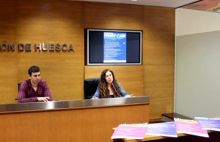 Imagen: Fernando Sánchez y Carmen Martínez durante la presentación