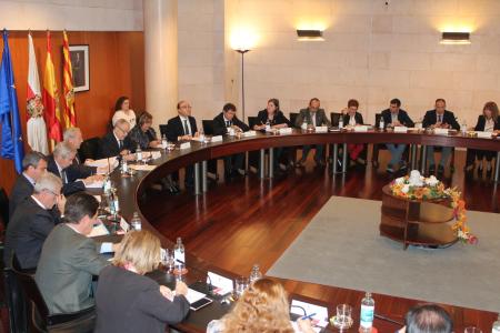 Imagen: Una imagen del pleno celebrado hoy