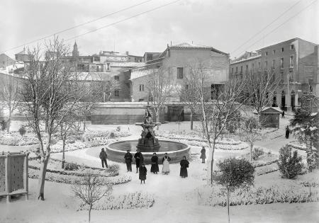 Huesca. Plaza de Zaragoza [plaza de Navarra]. Huesca. 1910-1917