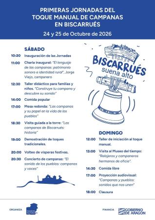 Imagen Biscarrués acoge las Primeras Jornadas del Toque Manual de Campanas los...