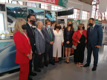 La provincia de Huesca luce en la Feria de Armilla, en Granada