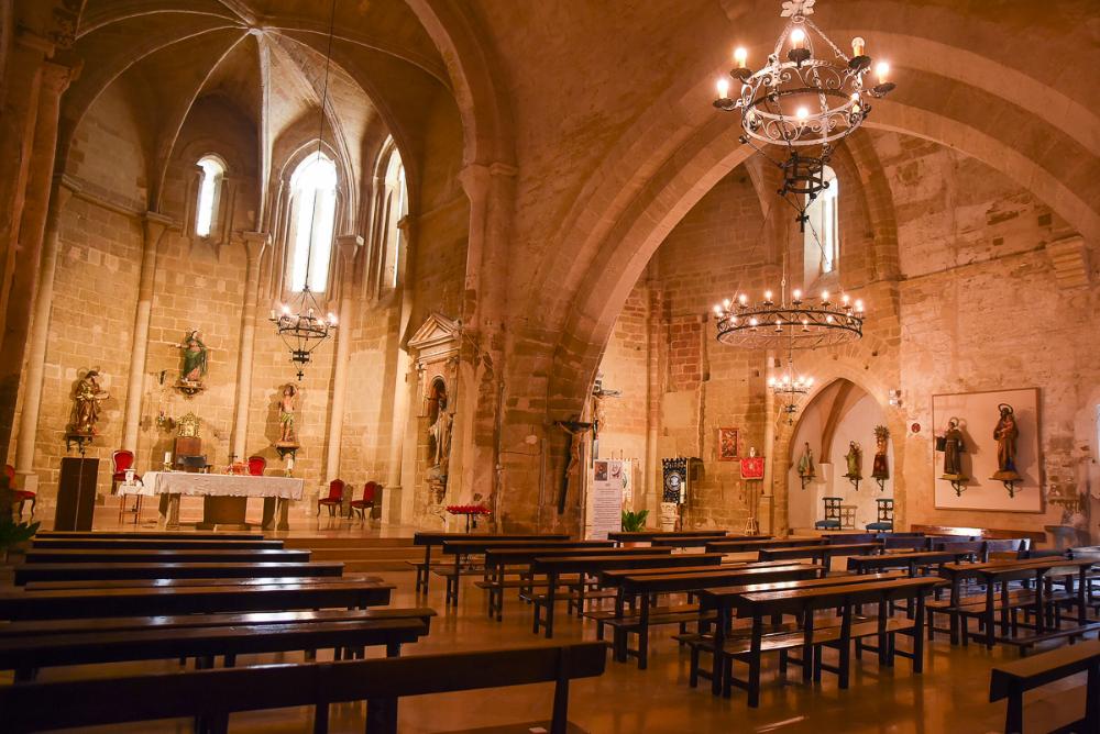 Imagen: Detalle del interior de la Iglesia